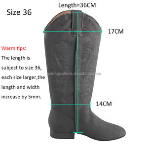 Bottes de <span class=keywords><strong>danse</strong></span> <span class=keywords><strong>country</strong></span> à talon personnalisé de haute qualité Chaussures de <span class=keywords><strong>danse</strong></span> orange à semelle en daim sans fermeture éclair - Product Image 6