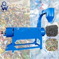 Nouvelle conception de sécheuse centrifuge automatique pour plastique PET/HDPE, machine de déshydratation pour ligne de recyclage et usine de fabrication