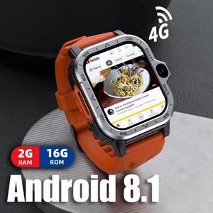 APPLLP 4 <span class=keywords><strong>MAX</strong></span> 2.02 pouces Android 8.1 4G réseau Wifi montre intelligente 2GB + 16GB Sport double caméra GPS Smartwatch avec carte SIM - Product Image 5