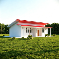 Villa et hôtel préfabriqués en structure légère en acier, design moderne et luxueux sur mesure