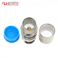 Connecteur à sertir femelle coaxial N Rf pour type EZ à souder Lmr600