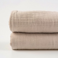 Couverture en bambou biologique Morrocco pour adulte King Size 4 couches de gaze de coton respirante pour literie en mousseline de soie grande couverture pour canapé