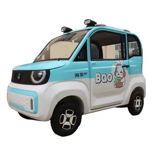 hot sale solar vehicle cheap electric mini car electric vehicle load 4 person 4 wheel new car with solar system