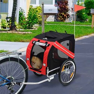 Chien Pet Vélo <span class=keywords><strong>Remorque</strong></span> Enfants Bébé Cargo Transport Transporteur <span class=keywords><strong>Remorque</strong></span> Siège Vélo Camper <span class=keywords><strong>Remorque</strong></span> - Product Image 6