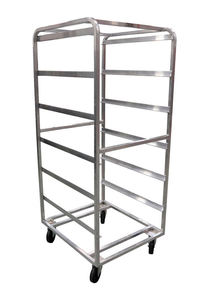 Manufacture Factory Metal Stainless Steel Meat Hanging <strong>Rack</strong> Frame Shelf Trolley Cart For Roasted Smoked Mutton Bacon Pork Beef - Product Image 6