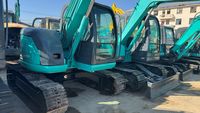 Excavatrice utilisée de Kobelco SK70SR mini excavatrice d'occasion du Japon excavatrice de voie SK70/75/60 avec le petit prix à vendre