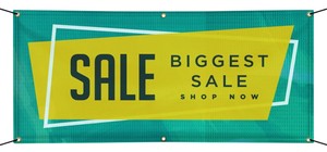 Bannière publicitaire en tissu maillé double face de grande taille pour la publicité extérieure, impression numérique, drapeaux promotionnels, bannières - Product Image 2