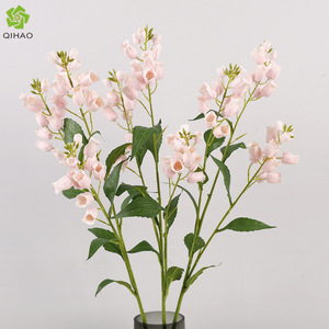 Flor Artificial de Campanilla de Seda de Alta Simulación con 3 Ramas para Decoración de Bodas, Hogar y Hotel - Product Image 5