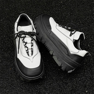 Nouvelle Collection Printemps 2025 – Chaussures Décontractées Homme à Semelle Épaisse, Style Rétro, Rehaussantes, Respirantes et Confortables - Product Image 6