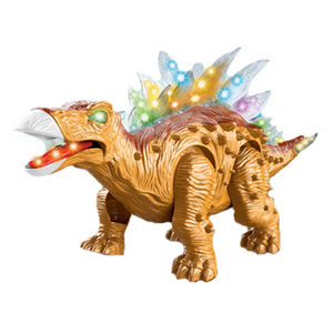 Jouets de dinosaures électriques réalistes pour garçons, stégosaure de simulation pour enfants, jouet électrique pour enfants, parc jurassique, jouets du monde jurassique, nouveauté 2021 - Product Image 1
