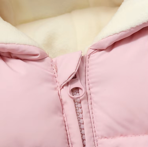 Traje de nieve impermeable para niños de protección térmica Mono de una pieza con capucha a prueba de viento para niños para deportes de invierno - Product Image 3