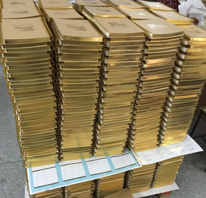 2023 Customized A5 Pu Leather Diary With Golden Metal Corner Gold Edge Custom Printing Agenda Notebook OEM Inner Design - Product Image 6