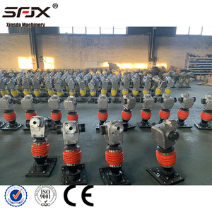 เครื่องตบดินไฟฟ้า SCX 220V มอเตอร์คอมแพคเตอร์สำหรับงานก่อสร้างถนน แรงกระแทกสูง 13KN บำรุงรักษาง่าย - Product Image 4