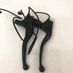 Sıcak BMX bisiklet fren tertibatı alüminyum alaşımlı ve dağ bisikleti ve elektrikli Moped disk fren sistemi için plastik saplı - Product Image 2