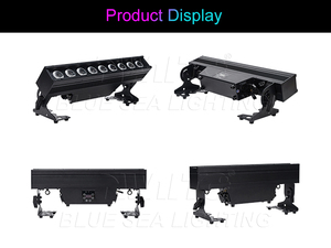 Ngoài trời IP65 không dây dẫn tường Máy giặt 9x18W rgbaw UV pin Powered Đèn sân khấu với wifi ứng dụng điều khiển - Product Image 5