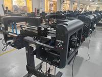 Impresora UV de TPU tamaño A3 de gran venta, 2 cabezales I1600, impresora de rollo de película de TPU, impresora UV de etiquetas estereoscópicas 3D para prendas de vestir