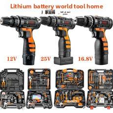 Boîte à Outils Ménagère Multifonctionnelle, Kit Complet de Réparation de Quincaillerie Indispensable pour Électriciens Domestiques - Product Image 6
