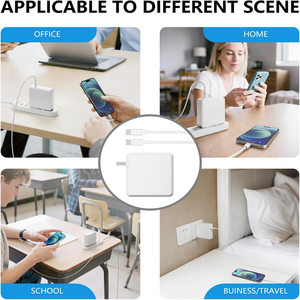 Prix de gros Chargeur USB-C 70W pour <span class=keywords><strong>MacBook</strong></span> Pro 14/16 & <span class=keywords><strong>MacBook</strong></span> <span class=keywords><strong>Air</strong></span> <span class=keywords><strong>M1</strong></span> M2 M3 Charge rapide <span class=keywords><strong>Adaptateur</strong></span> secteur Type C 20.6V/3.4A - Product Image 6