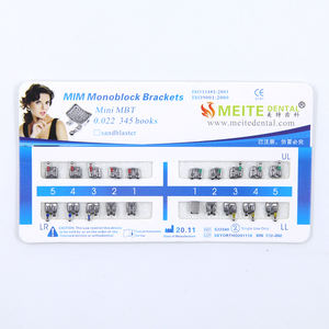 Funing Meitedental Pabrik Dental Braket Logam Ortodontik Mini <span class=keywords><strong>MBT</strong></span> 022 - Product Image 3