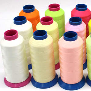 제조업체의 고휘도 발광 형광 라이트 재봉용 나일론 브로케이드 원단 방수 자수 실 컴퓨터용 - Product Image 3