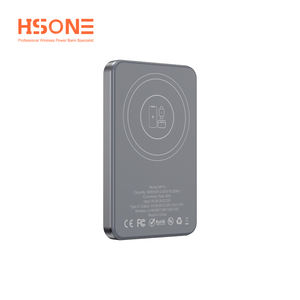 MY15L พาวเวอร์แบงค์ไร้สายแม่เหล็กบางเฉียบ ความจุ 5000mAh กำลังไฟ 15W กระจกนิรภัยแบบมีกระจกเงา กรอบอะลูมิเนียมอัลลอยด์ หน้าจอ TFT ขนาดใหญ่ - Product Image 3