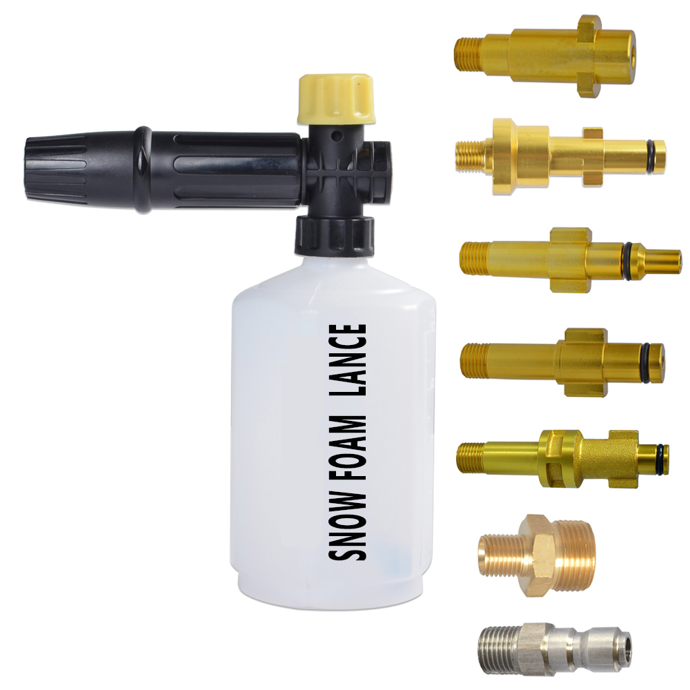 Автомобильный пенный мыть пенная Насадка-сопло пушки/генератор пены для Daewoo молоток Huter Makita автомобильная мойка высокого давления