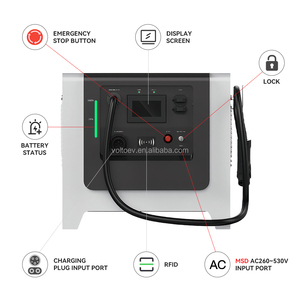 KAODEE 75kwh 141kwh 200kwh แบตเตอรี่สำรองพลังงานสำหรับชาร์จรถยนต์ไฟฟ้าแบบพกพา 120KW ชาร์จเร็ว CCS2/CCS1/GBT สถานีชาร์จแบบเคลื่อนที่ รุ่น D141BD1-01 Th D141B - Product Image 4