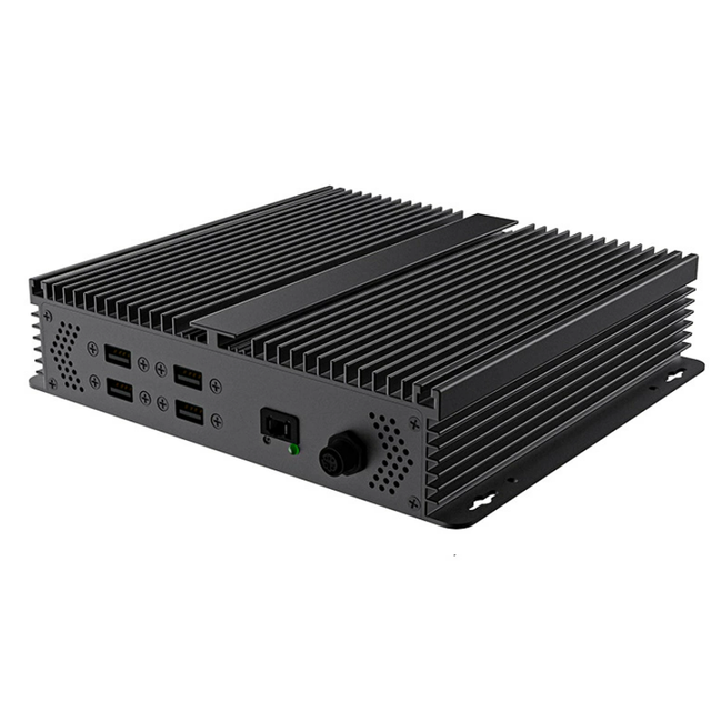 Custom Fanless Computer Aluminum Enclosure Extruded Heat Sink Case for Embedded System Router Electronics Instrument Enclosures