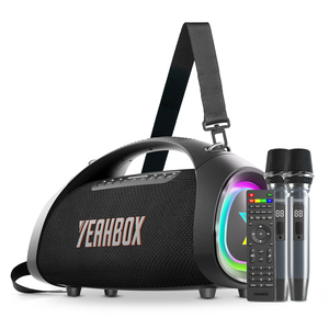 Altavoz Bluetooth YEAHBOX Sonic Boom Max K, 200W RMS / 300W Pico, TriFonic Pro True HiFi de 3 Vías, PulseBass - Product Image 1
