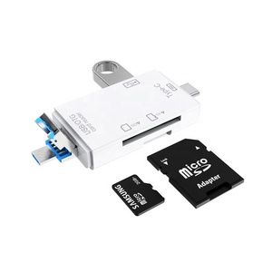 OTG reader USB 2.0 multi-function SD TF memory card reader/writer support 512GB