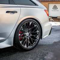 722auto Style 1 pièce forgée 17-20 pouces Mesh Step Lip Deep Concave 4x100 5x112 5x114.3 Mazda RX-7 Nissan Skyline