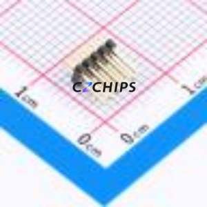 X1321WV-2x05J-C40D18 Pin Header Through hole Component (THT),P=1.27mm Connector 2x5P 1.27mm 1.27mm Pin Header - Product Image 1