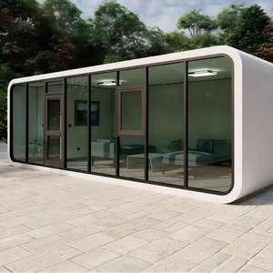 Casa Cápsula Personalizada de Acero Duradero, Estructura Inteligente Prefabricada con Cocina para Hotel, Alojamiento y Camping - Product Image 1