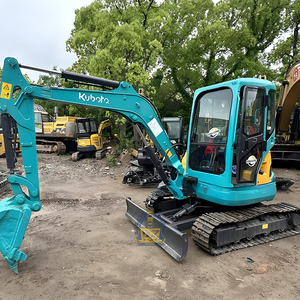Mini-excavatrice sur chenilles Kubota U35 d'occasion, à rotation zéro, 3,5 <span class=keywords><strong>tonnes</strong></span>, avec moteur, importée du Japon - Product Image 4