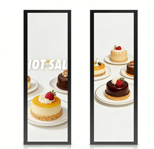 Pantalla Vertical de Señalización Digital de Alto Brillo 4K, Pantalla Comercial para Publicidad, Pantalla Tipo Barra para Pósteres - Product Image 1