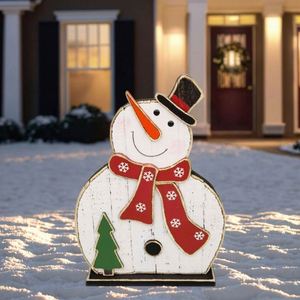Décoration de Noël Bonhomme de Neige, Décorations de Noël 2025, Décorations LED pour les Fêtes - Product Image 3