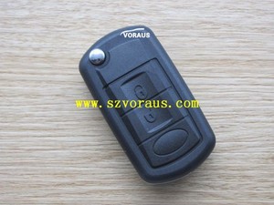 Llaves de <span class=keywords><strong>Coche</strong></span> al por Mayor para Fabricantes, Carcasa de <span class=keywords><strong>Llave</strong></span> Remota Plegable de 3 Botones (Cuchilla HU92) para LR - Product Image 2