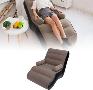 High Quality S Shaped <b>Inflatable</b> <b>Sofas</b> Velvet <b>Inflatable</b> Chairs and <b>Sofas</b> Portable Flocked Air <b>Sofa</b> for Home Living Room Lounge - Product Image 3
