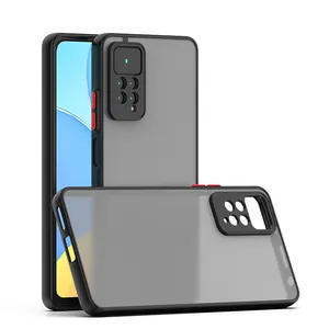 PINJUN — <span class=keywords><strong>coque</strong></span> <span class=keywords><strong>pour</strong></span> <span class=keywords><strong>Xiaomi</strong></span> <span class=keywords><strong>Redmi</strong></span> <span class=keywords><strong>Note</strong></span> 10/<span class=keywords><strong>11</strong></span> Pro/12, pièces, housse de téléphone portable translucide, mat, fumée, accessoires, Poco F3, F4, Gt et M4 - Product Image 1
