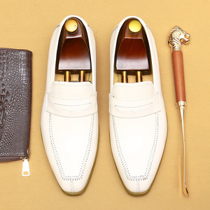 Zapatos Oxford de Alta Calidad para Hombre, con Suela Gruesa para Aumentar la Estatura, con Cordones, Estilo Británico, Sensación de Alta Gama, Parte Superior de Cuero Genuino, Suela de Goma - Product Image 5