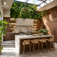Armoire murale de cuisine en acier inoxydable industriel sur mesure avec design pliable et installation facile pour une mise en place de cuisine moderne