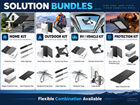 Kit d'accessoires pour installation extérieure Starlink tendance 2026 avec solution coupe-vent, gestion des câbles, support de montage Starlink Gen3 OEM