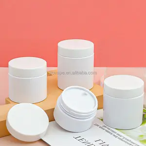 Kemasan Kosmetik Makeup 100G 120Ml 150Ml 200 Gram 250 G 300G 8Oz Krim Pembersih Wajah Putih Hand Pad Plastik Jar dengan Gasket