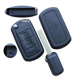 Llaves de <span class=keywords><strong>Coche</strong></span> al por Mayor para Fabricantes, Carcasa de <span class=keywords><strong>Llave</strong></span> Remota Plegable de 3 Botones (Cuchilla HU92) para LR - Product Image 1