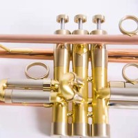 Illman Musical Instruments Trumpet Down B Monel Piston Phosphor Bronze Professional School Music Team Tianjin Suitcase