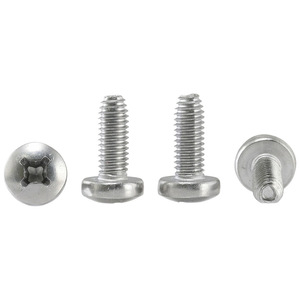 Tornillo autorroscante de cabeza plana de acero inoxidable, métrico, rosca derecha, clase 4.8, cabeza Phillips para metal - Product Image 2