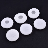 Bouchons d'oreilles en mousse souples et épaisses, 100 pièces, mousse pour remplacer les oreillettes, tampon éponge, 13-18mm