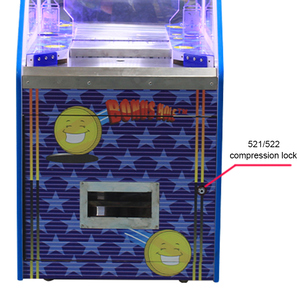 Classic Appeal Fun for All Ages Easy Maintenance Sliding Chute Maze Wall Coin Quarter Pusher <strong>Game</strong> <strong>Machine</strong> - Product Image 3