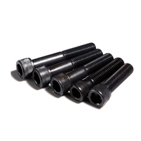 M1.4 M1.6 M2 M2.5 M3 M3.5 M4 M5 M6 M8 Baut Sekrup Kepala Allen Hexagon Hex Socket Cap Baja Paduan Kelas 10 Hitam DIN912