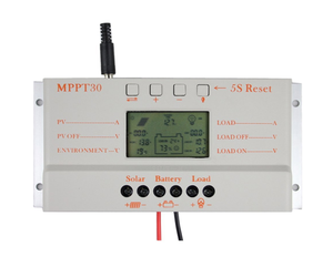 Rohs Certified 12v 24v 30A MPPT <strong>Solar</strong> <strong>Charger</strong> <strong>Controller</strong> High Efficiency 12v <strong>Solar</strong> Charge <strong>Controller</strong> - Product Image 4